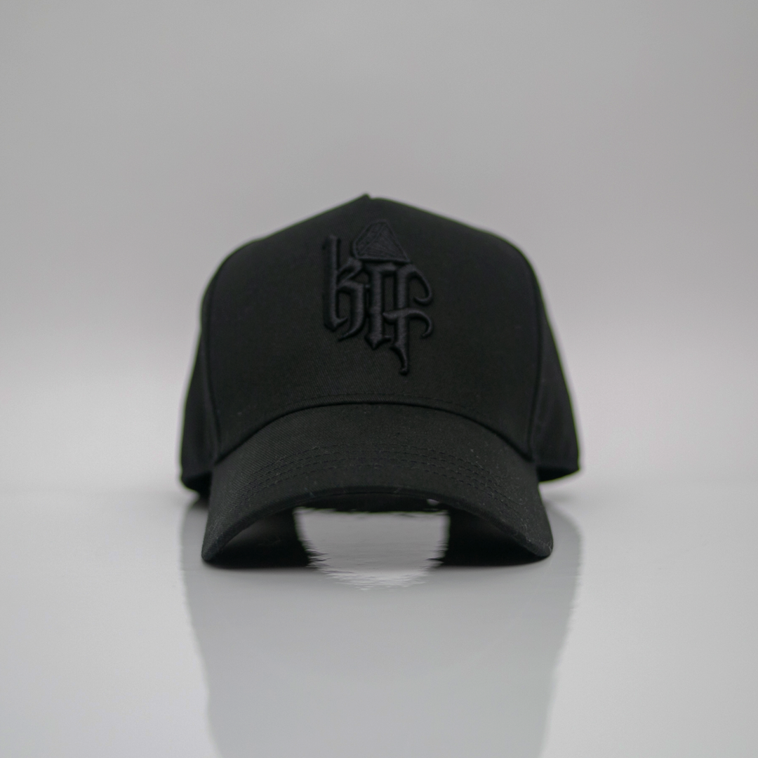 KA OG FRAME CAP BLACK ON BLACK