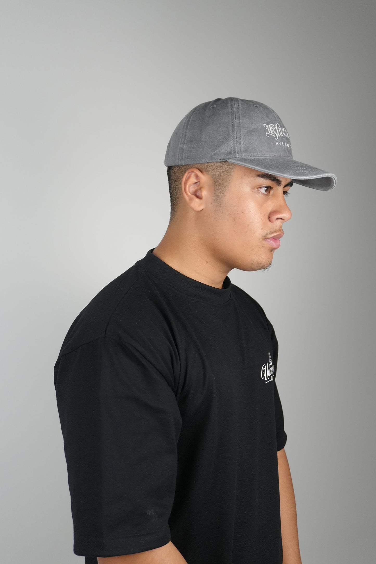 KA SIGNATURE VINTAGE CAP WASHED BLACK