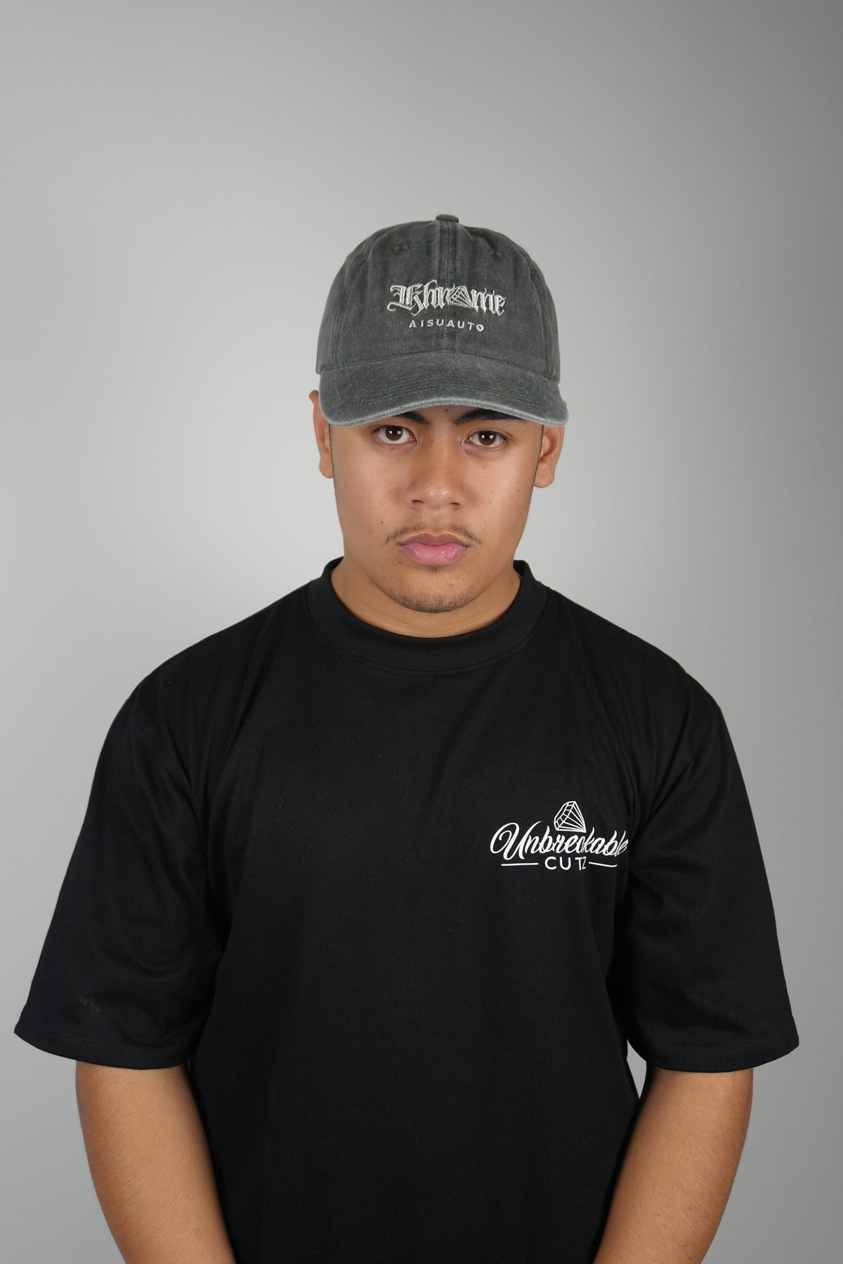 KA Signature Vintage Cap – Washed Cypress by KHROME AISUAUTO, view 3