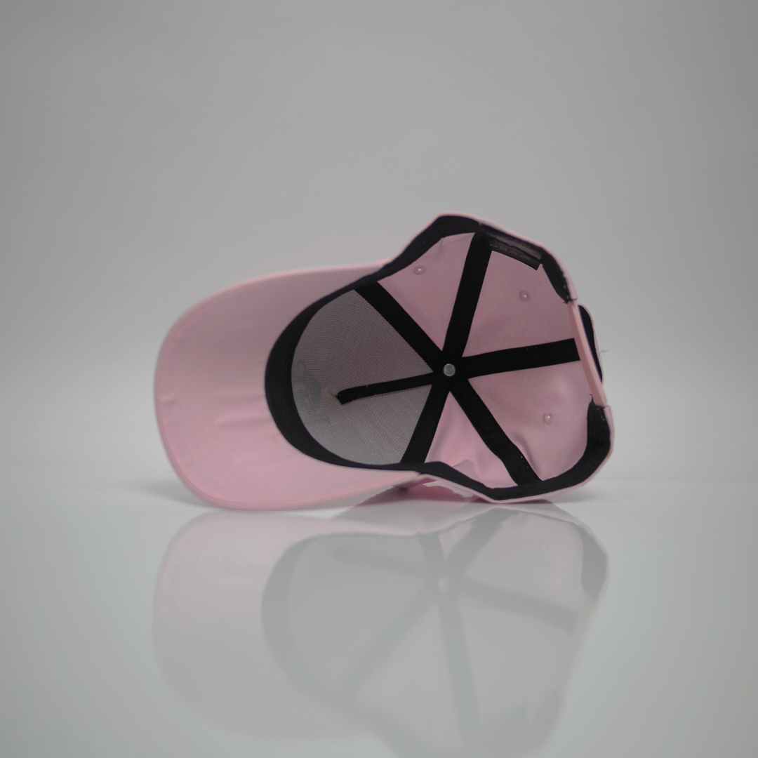 KA OG FRAME CAP GREY ON PINK