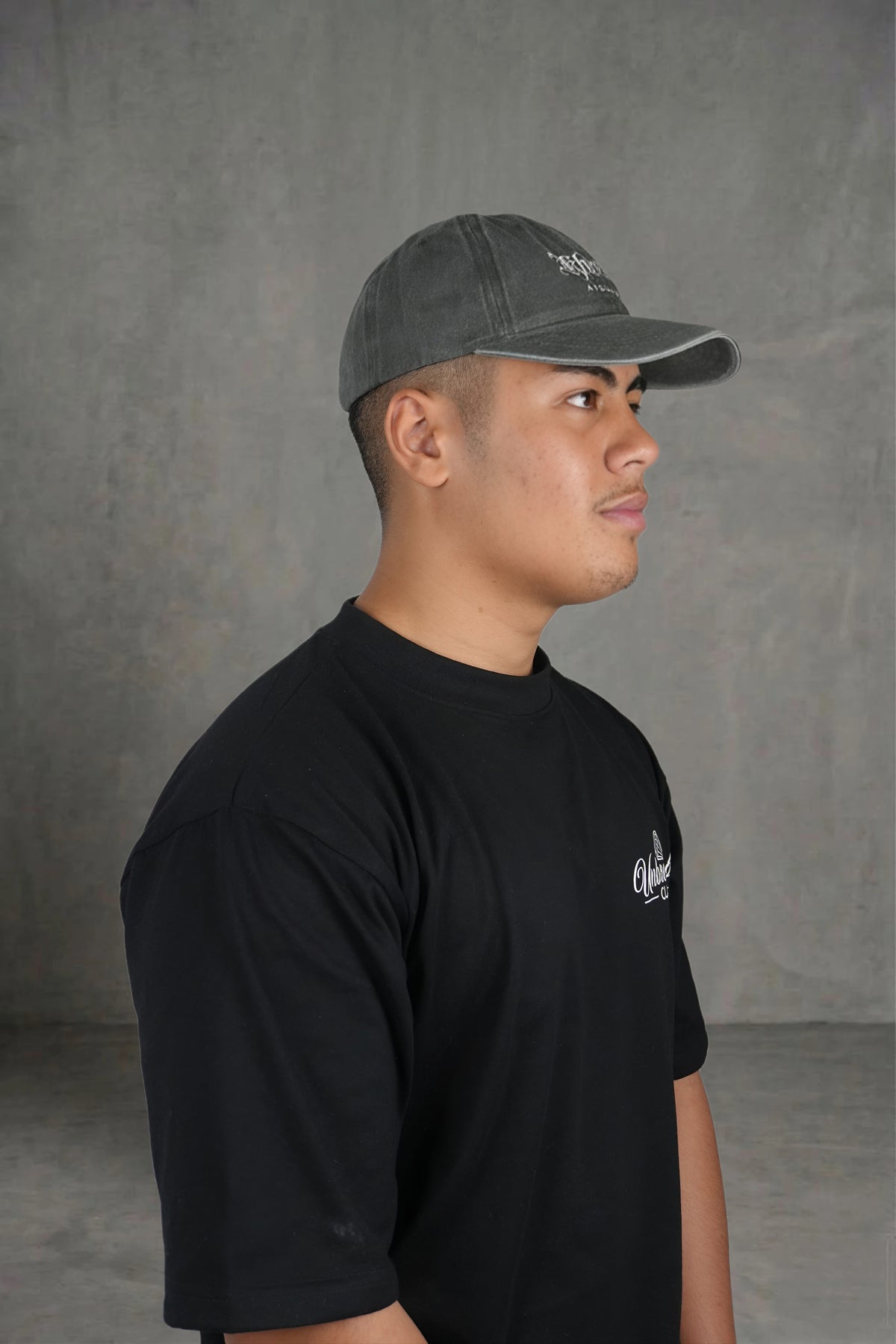 KA Signature Vintage Cap – Washed Cypress by KHROME AISUAUTO, view 2