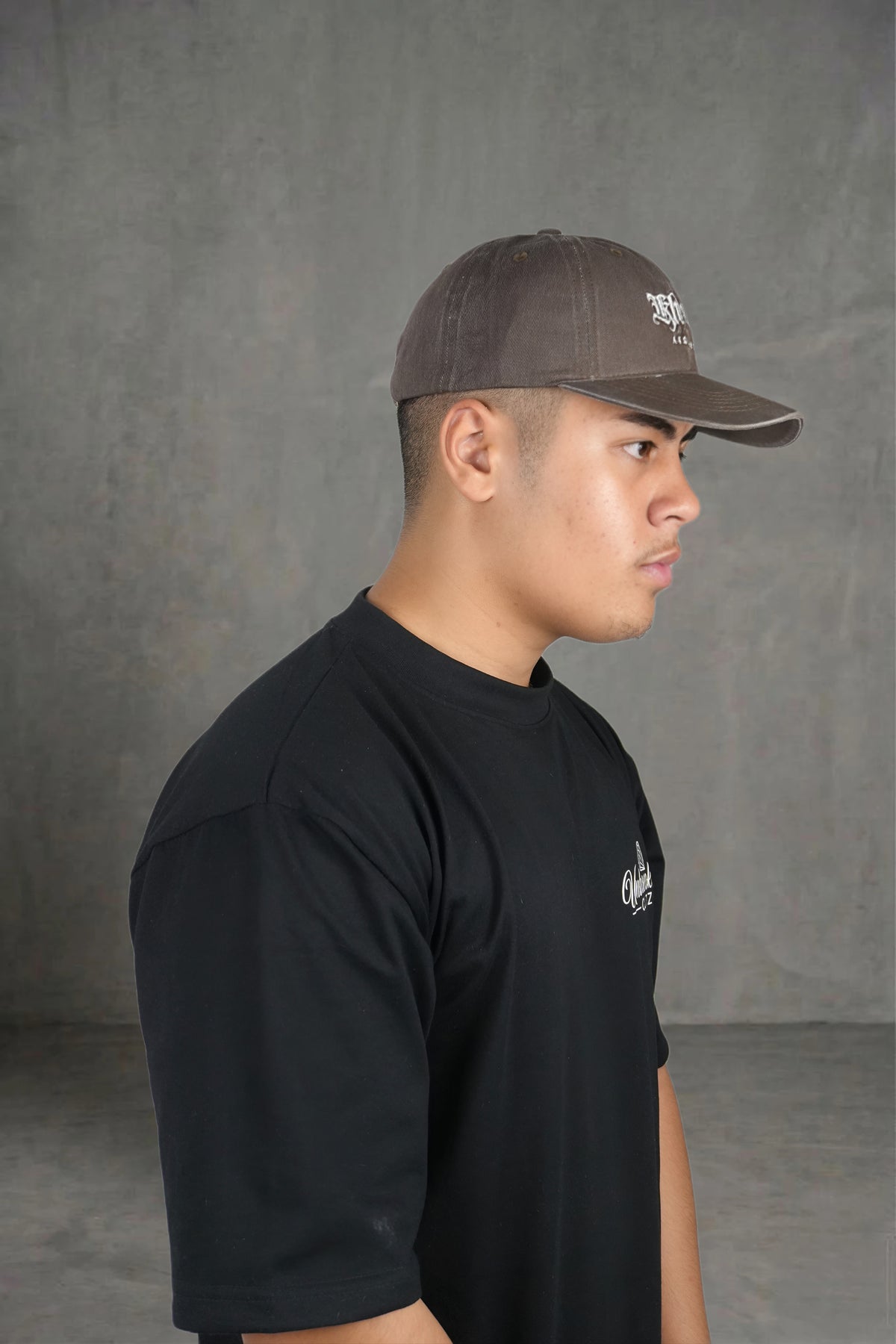 KA Signature Vintage Cap – Washed Walnut by KHROME AISUAUTO, view 2