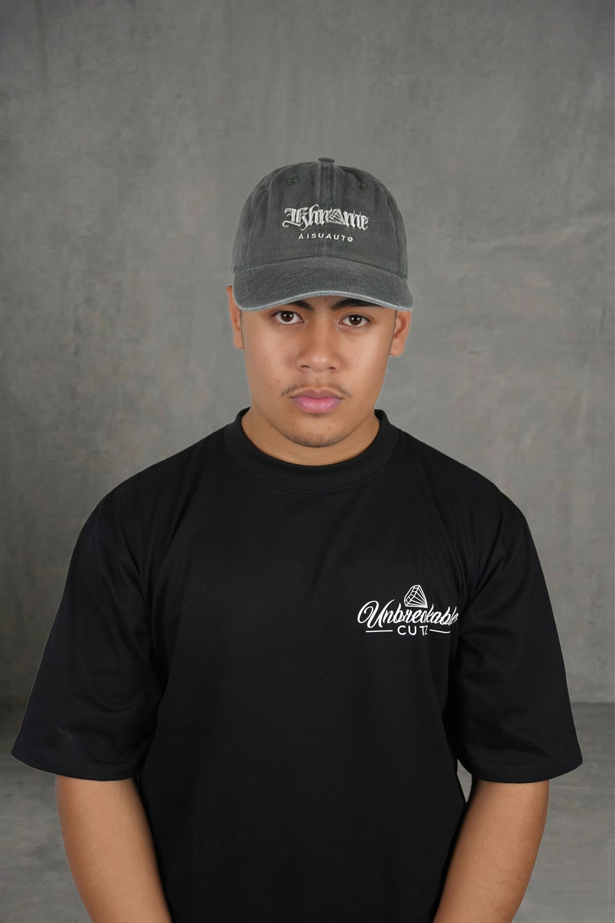 KA Signature Vintage Cap – Washed Cypress by KHROME AISUAUTO