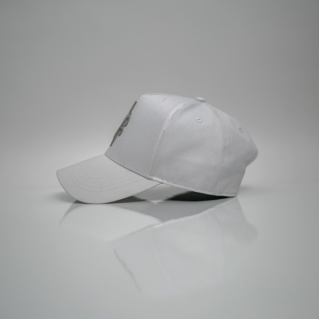 KA OG FRAME CAP GREY ON WHITE