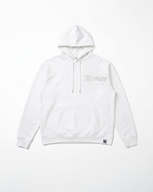 KA SAKURASHENIRU WHITE HOODY BABY PINK BLOSSOM