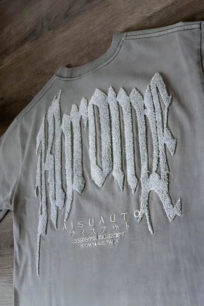 FADED GREY URBAN STREET T-SHIRT