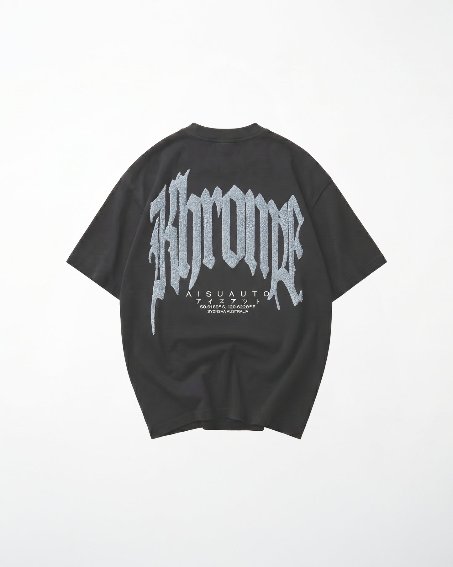 FADED BLACK URBAN STREET T-SHIRT