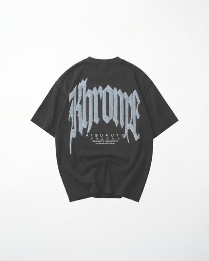 FADED BLACK URBAN STREET T-SHIRT