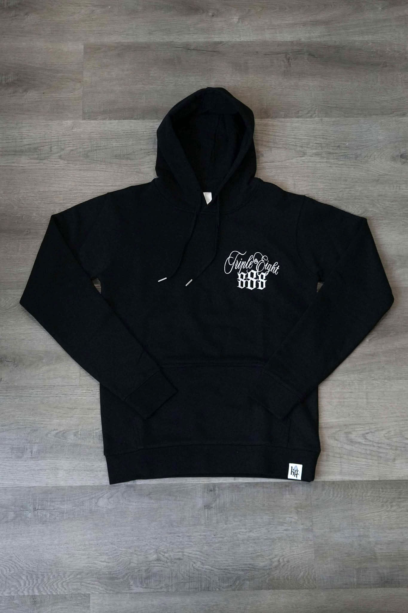 KA TRIPLE EIGHT BLACK HOODY