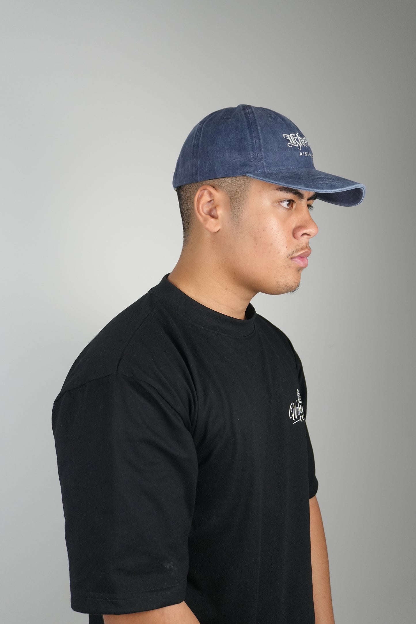 KA SIGNATURE VINTAGE CAP WASHED DENIM