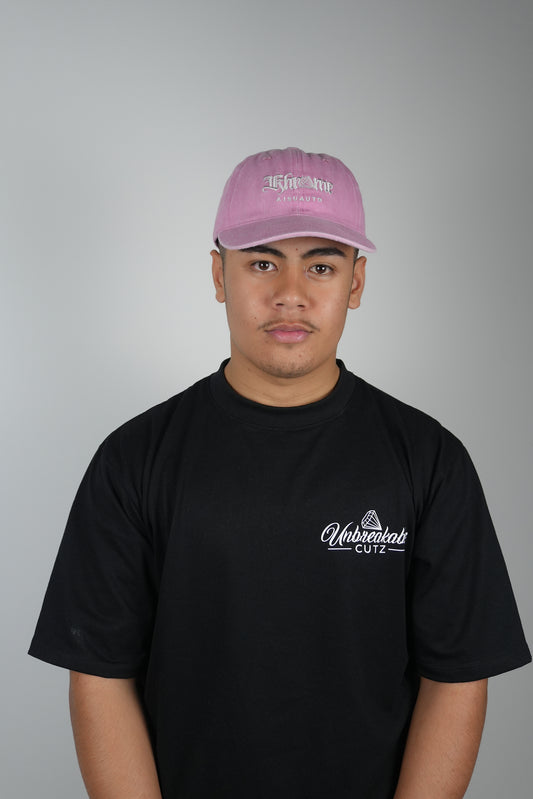 KA SIGNATURE VINTAGE CAP WASHED PINK
