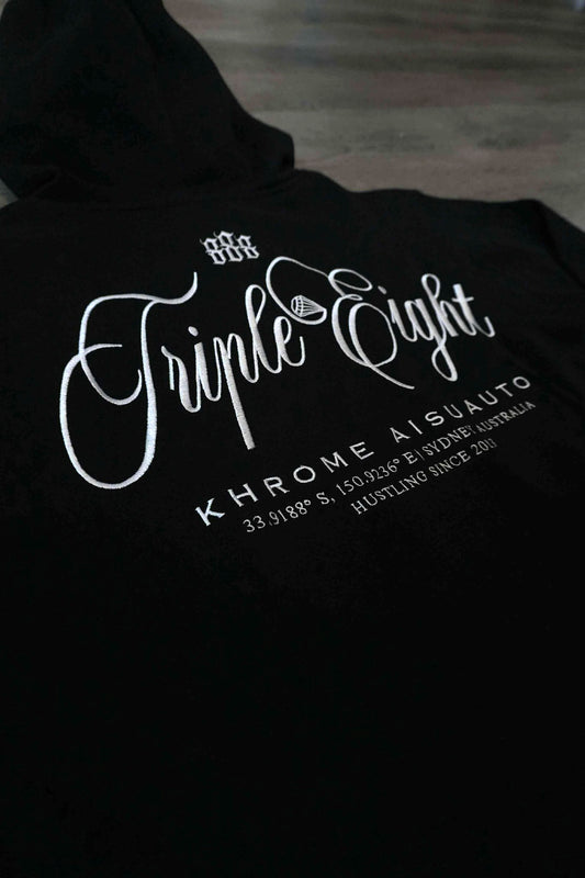KA TRIPLE EIGHT BLACK HOODY