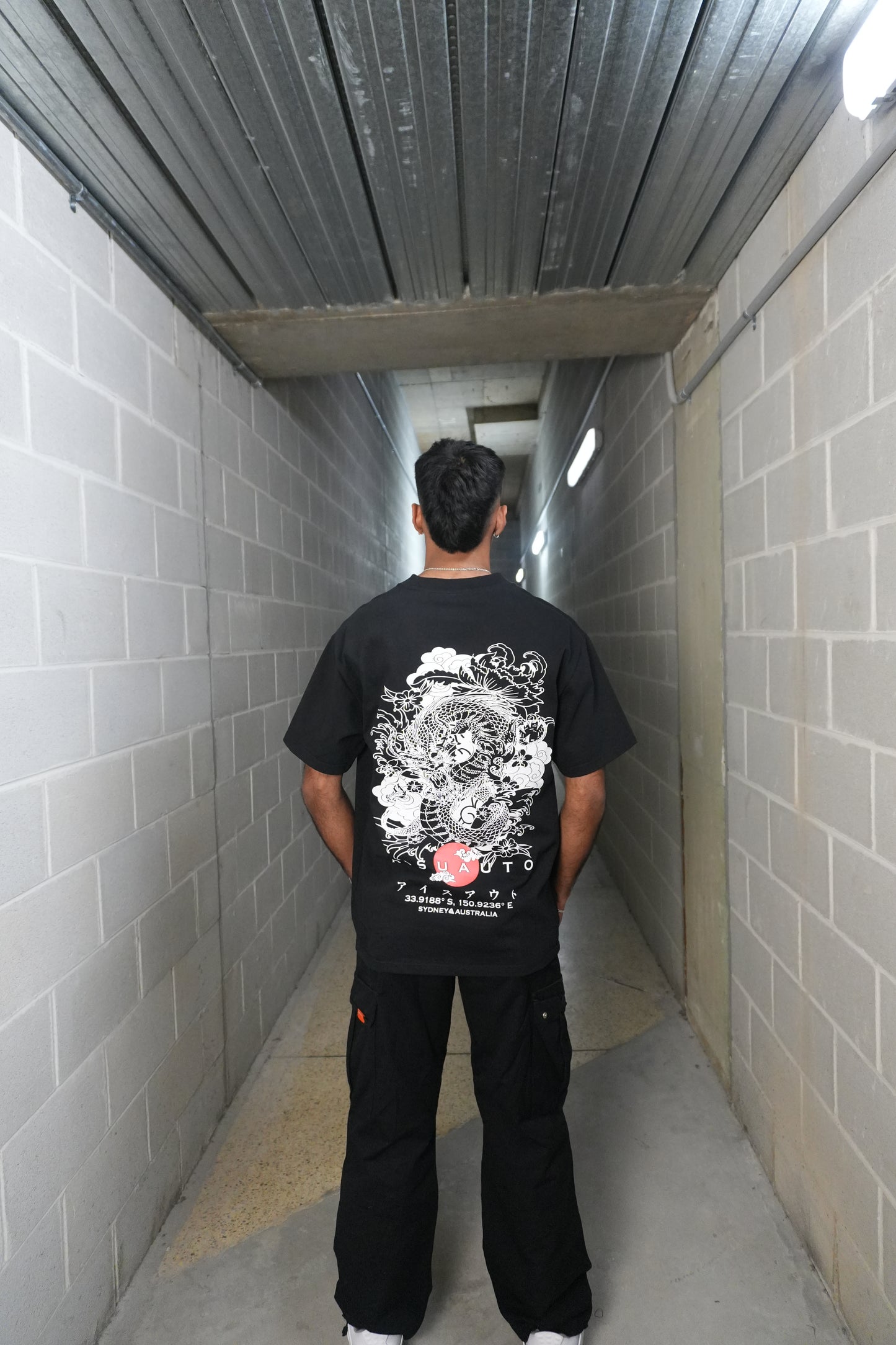 KA ABOVE ALL (DRAGON) TEE BLACK