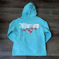 KUROMU SAKURA HOODY TIFF BLUE