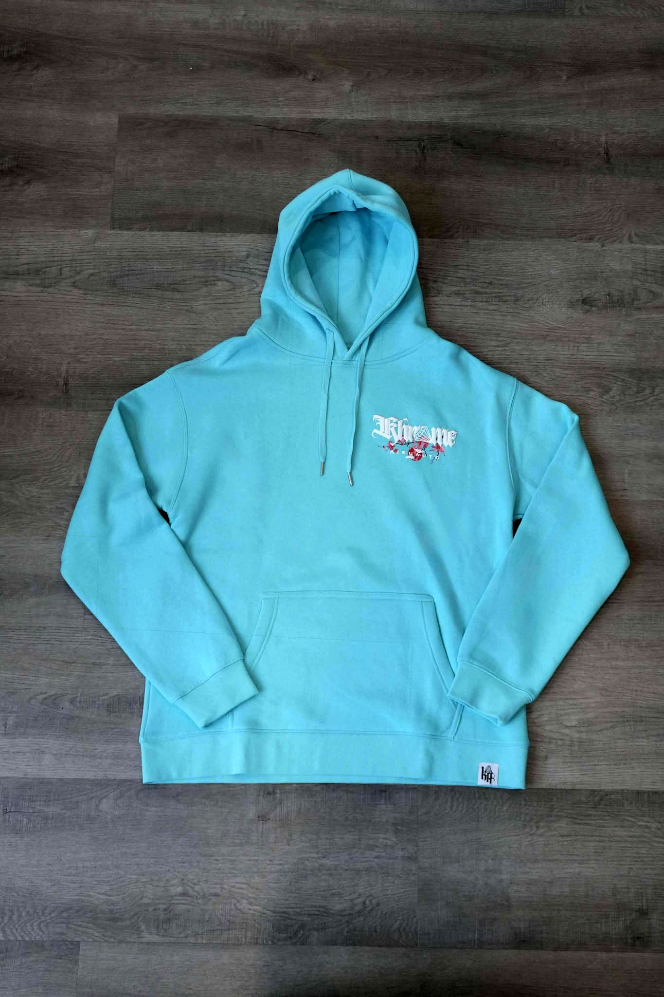 KUROMU SAKURA HOODY TIFF BLUE