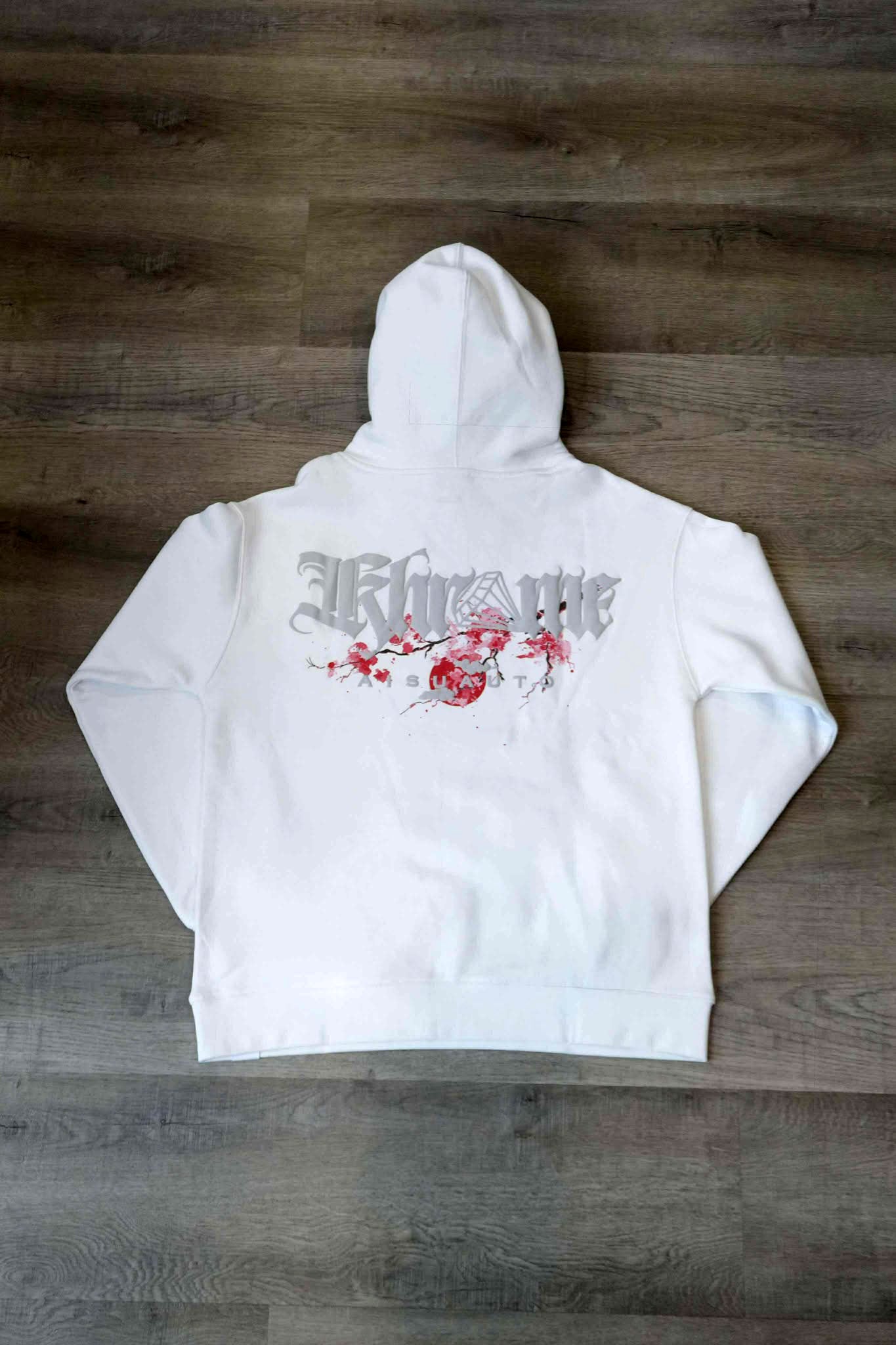 KUROMU SAKURA HOODY WHITE
