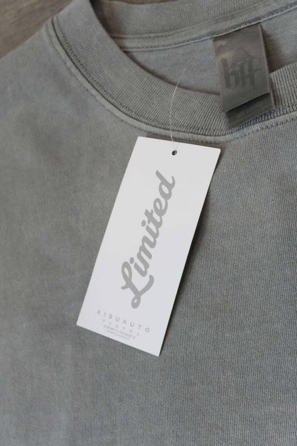 FADED GREY URBAN STREET T-SHIRT