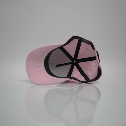 KA OG FRAME CAP GREY ON PINK