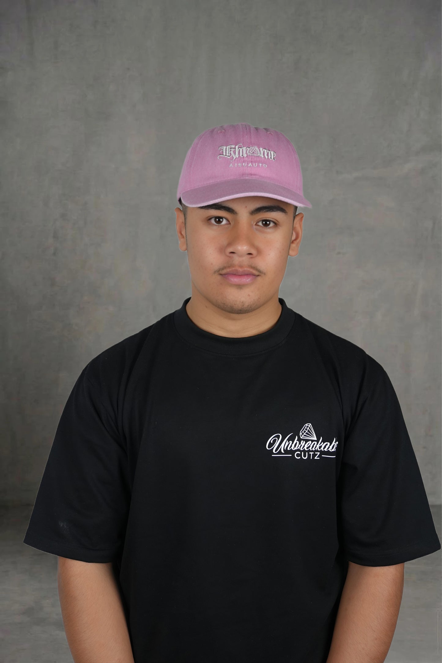 KA SIGNATURE VINTAGE CAP WASHED PINK