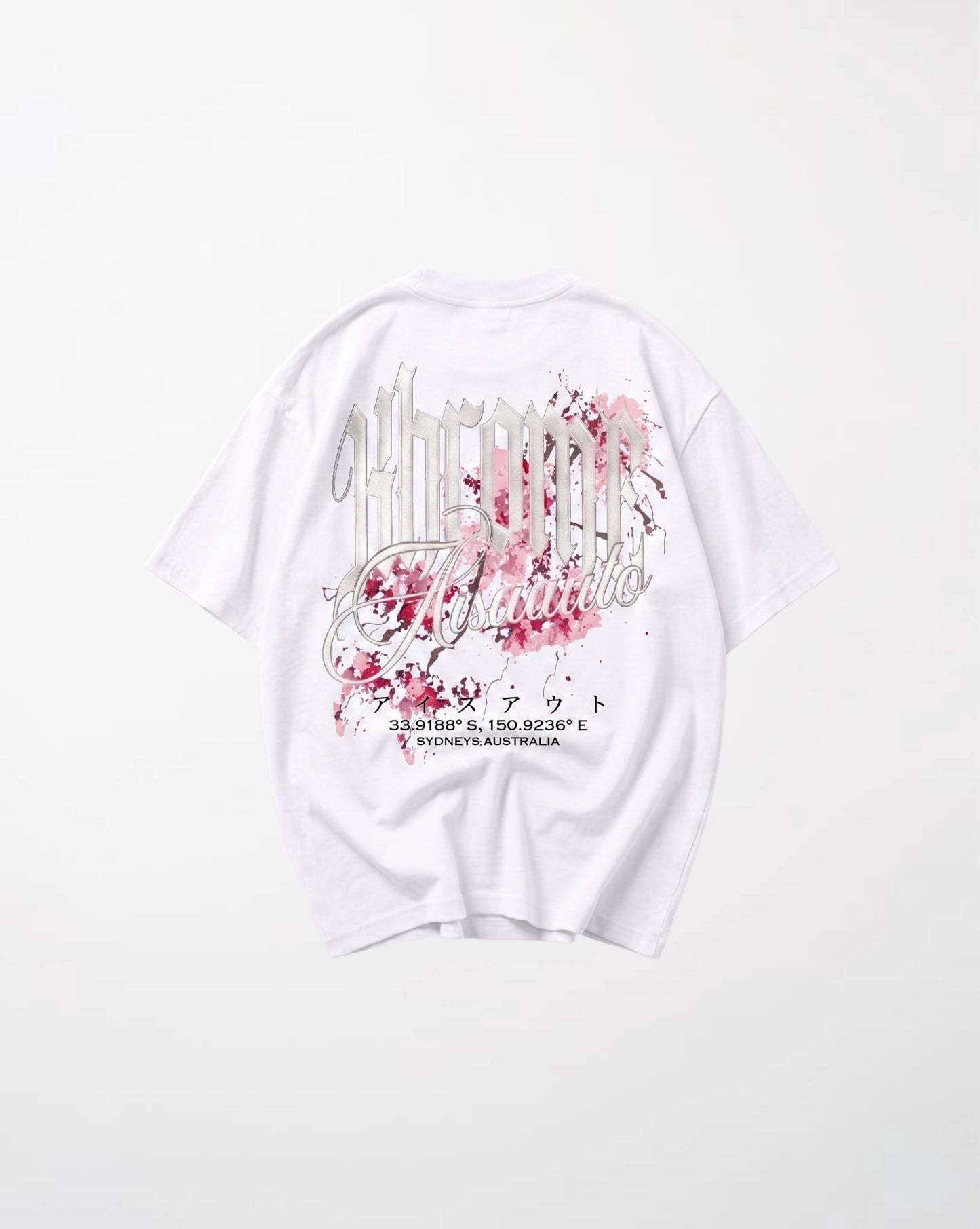 WHITE MINIMARISUTO SAKURA T-SHIRT