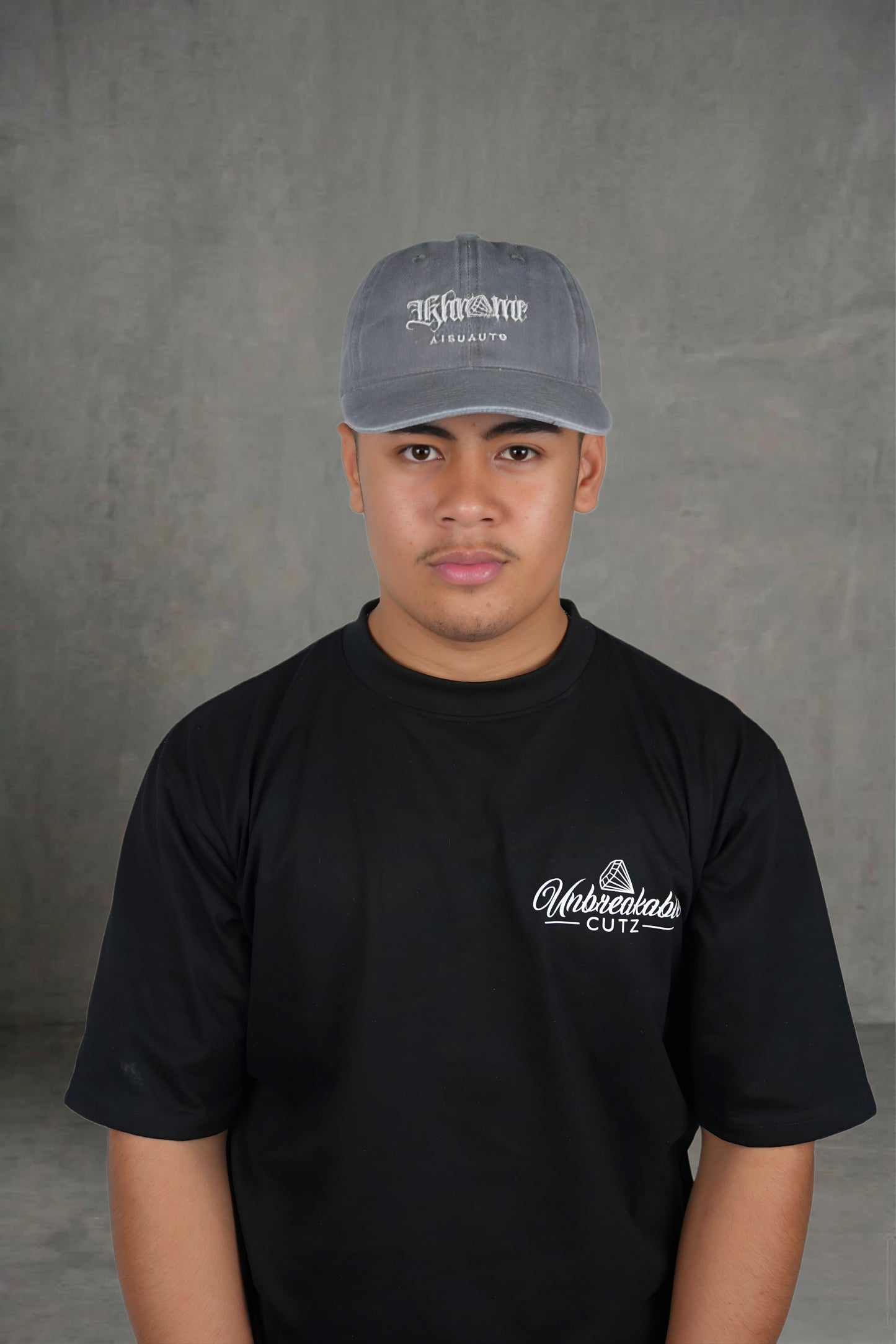 KA SIGNATURE VINTAGE CAP WASHED BLACK