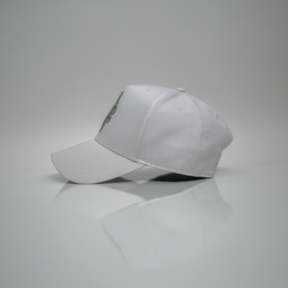 KA OG FRAME CAP GREY ON WHITE