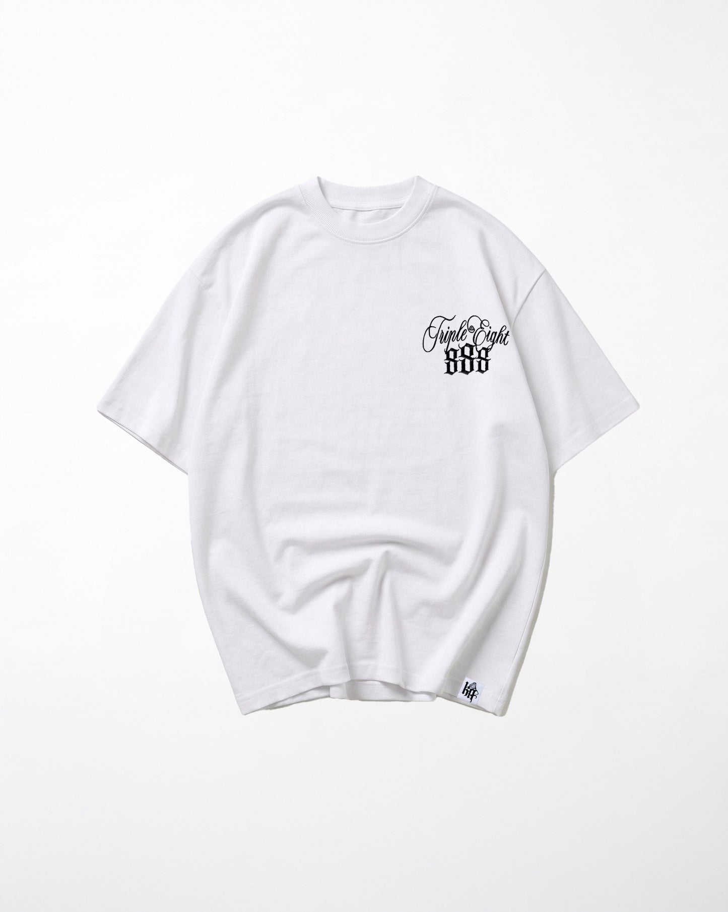 WHITE TRIPLE EIGHT T-SHIRT