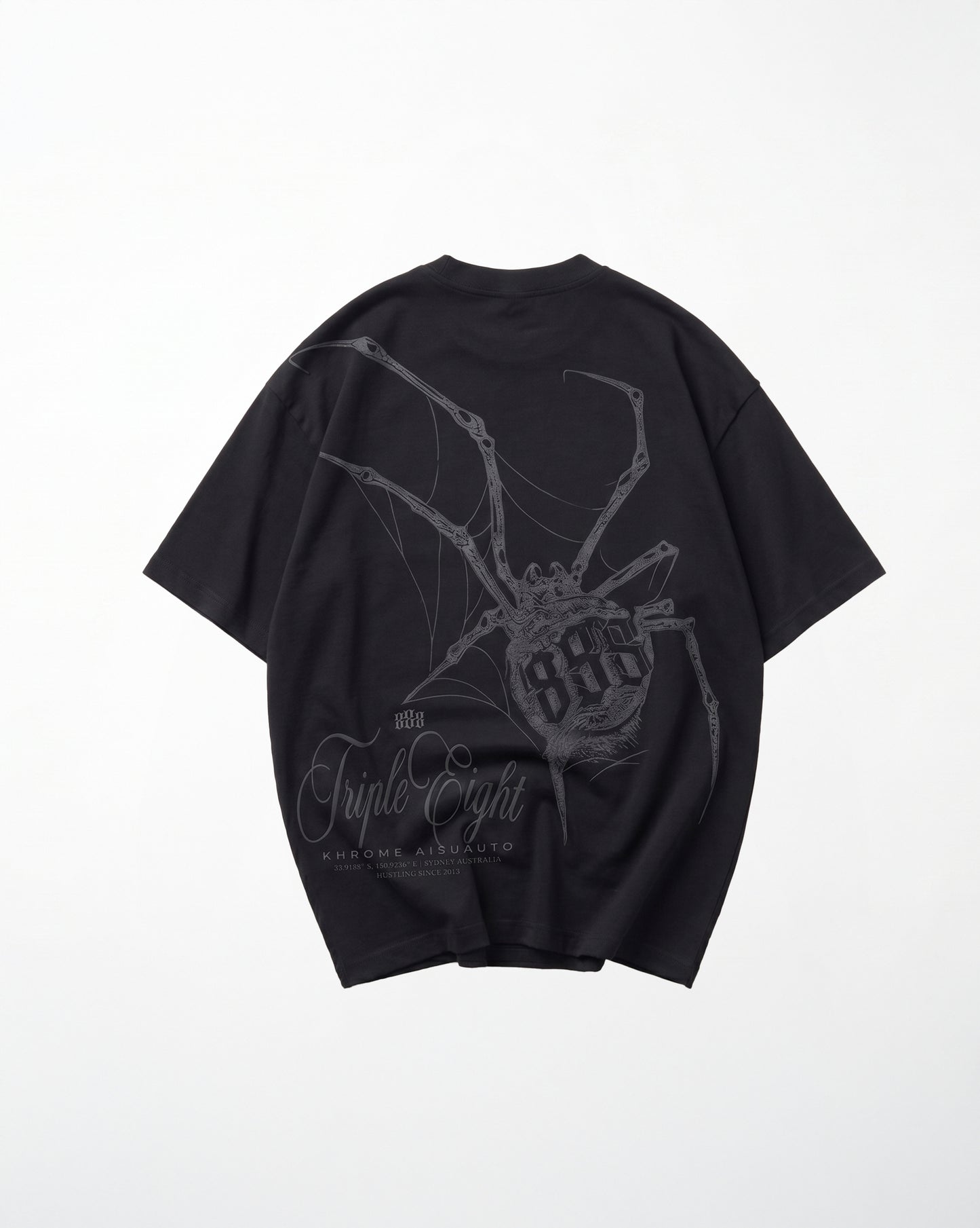 BLACK DAKUSUKAI SPIDER T-SHIRT