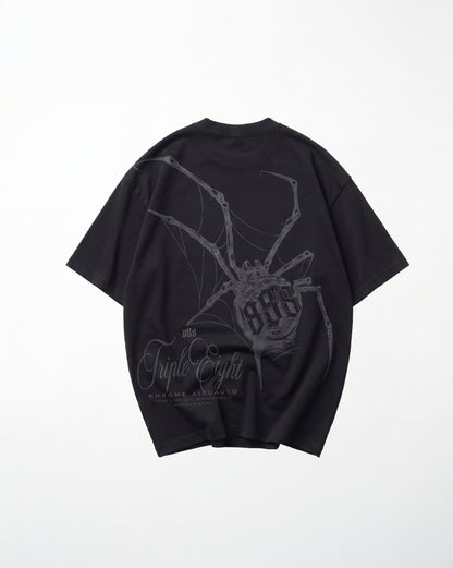BLACK DAKUSUKAI SPIDER T-SHIRT