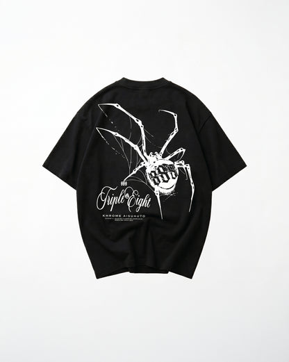BLACK DAKUSUKAI SPIDER T-SHIRT