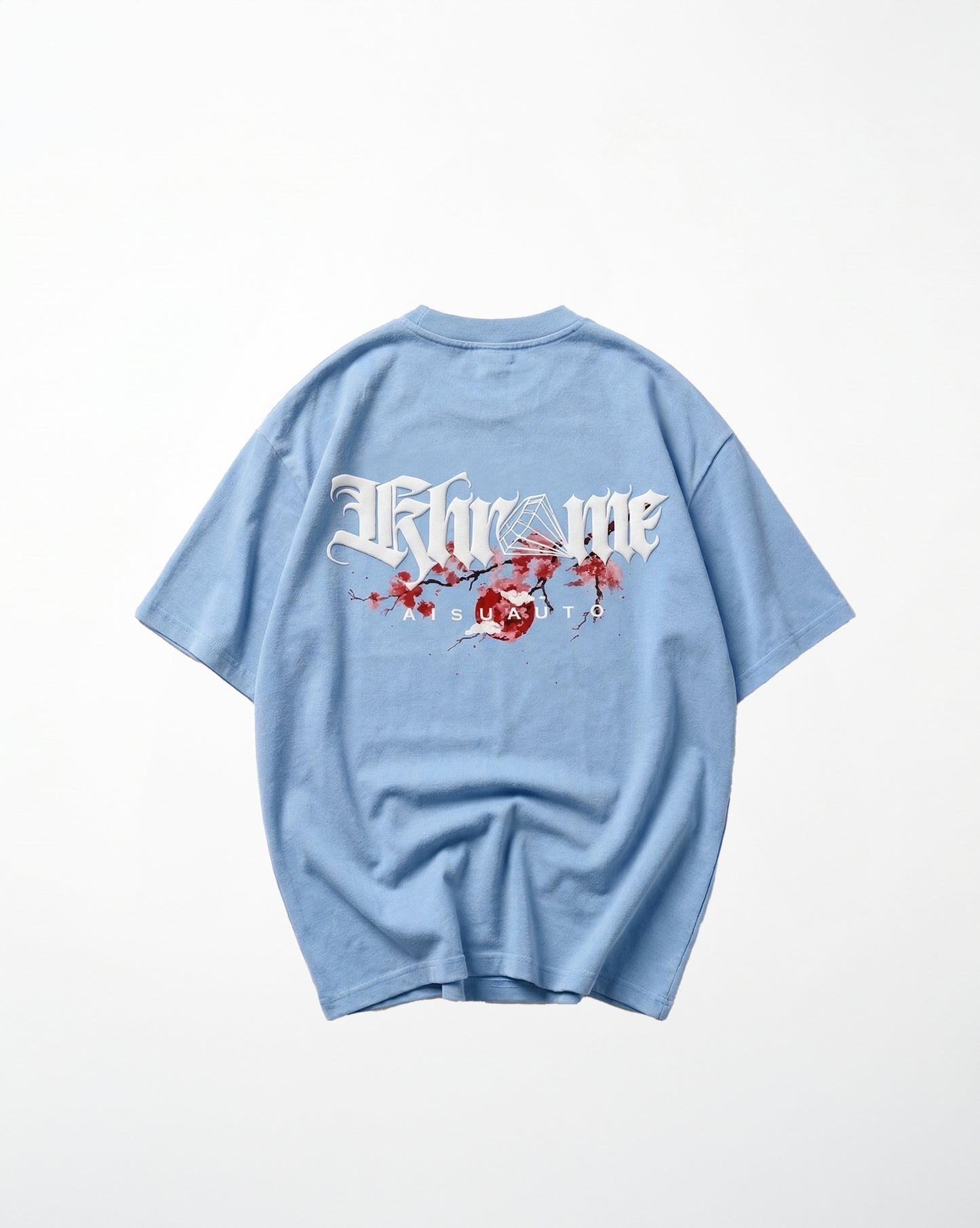 BABY BLUE KUROMU SAKURA T-SHIRT