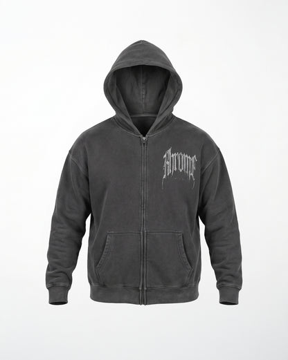 FADED GREY URBAN STREET HOODIE