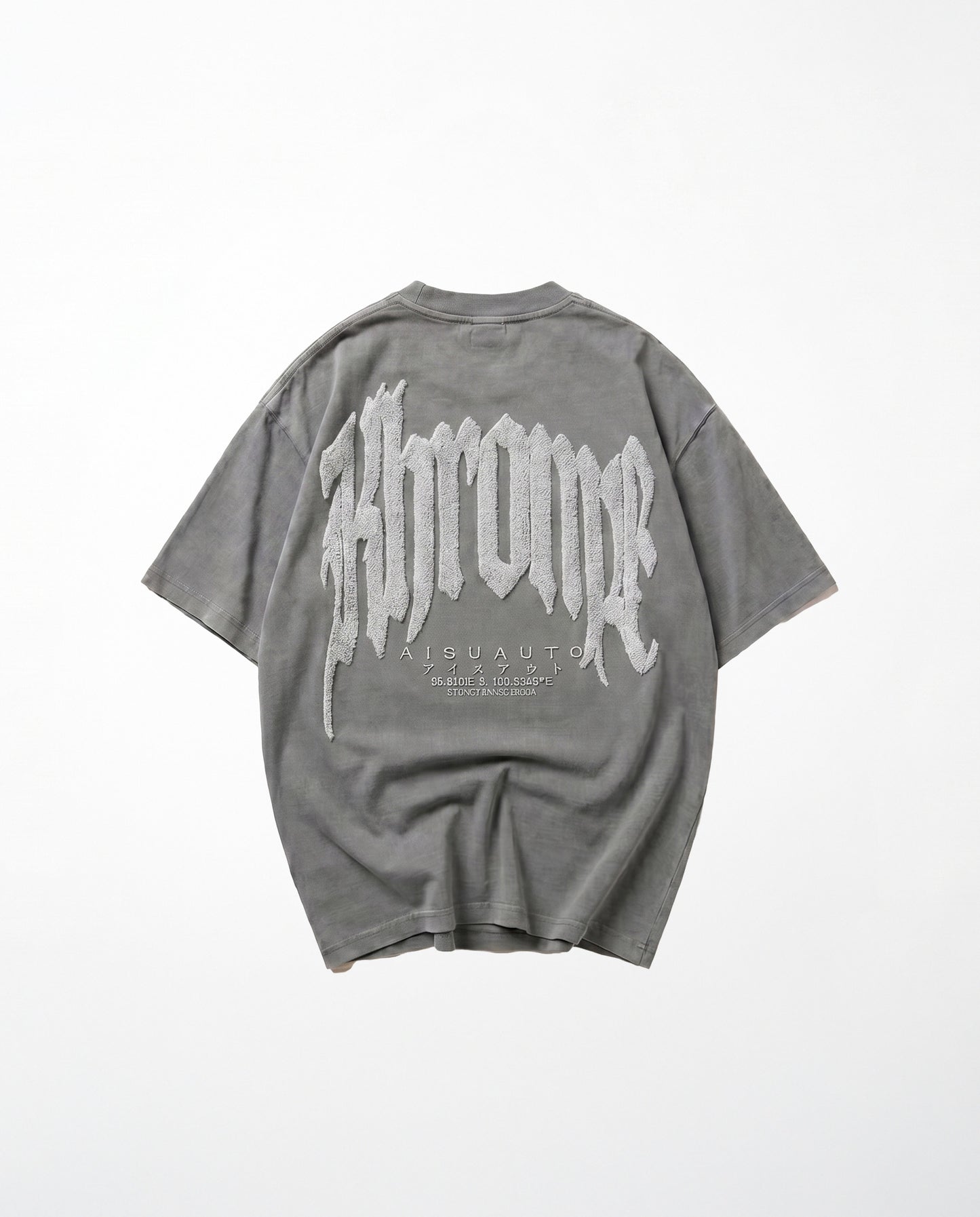 FADED GREY URBAN STREET T-SHIRT
