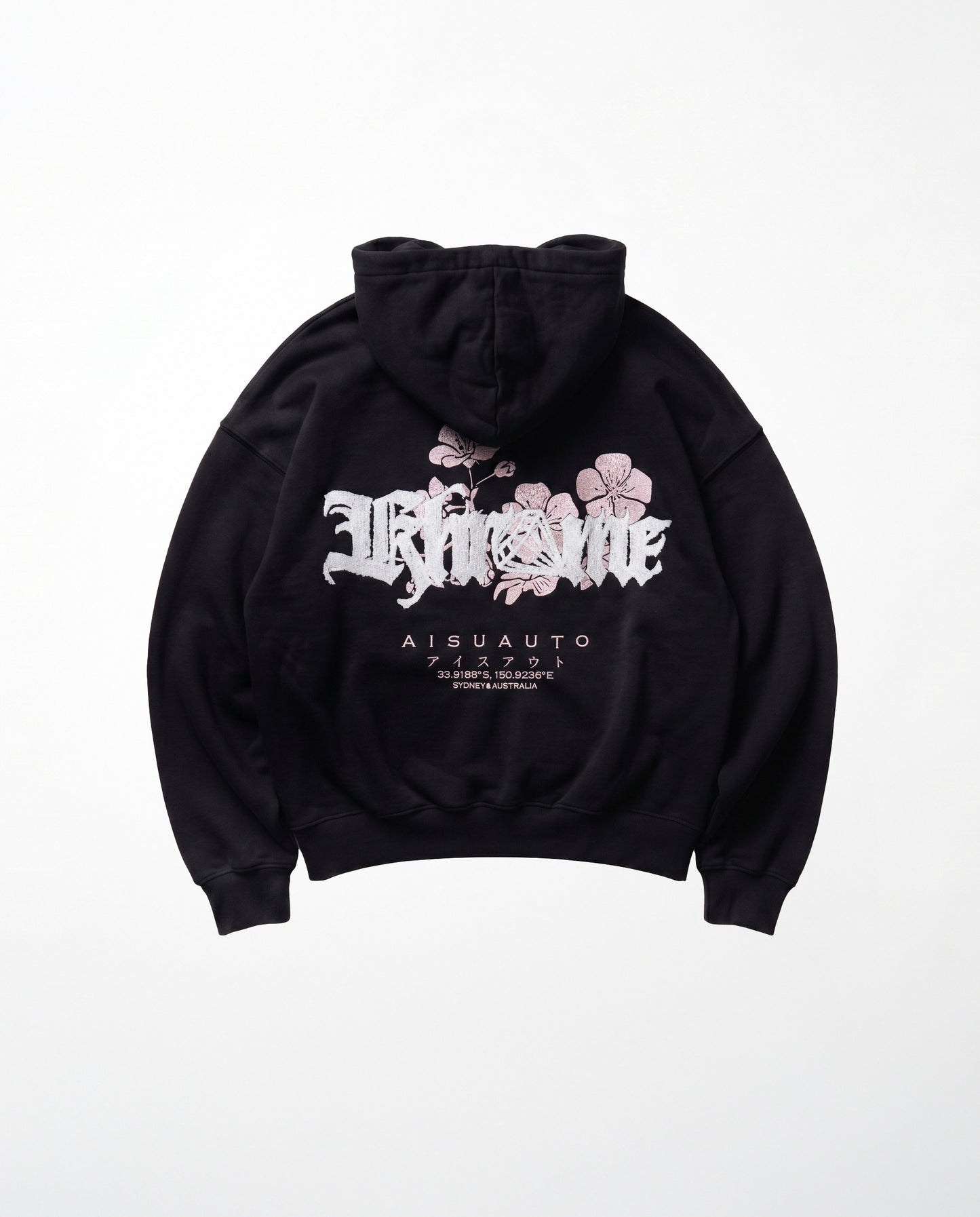 BLACK SAKURASHENIRU HOODIE