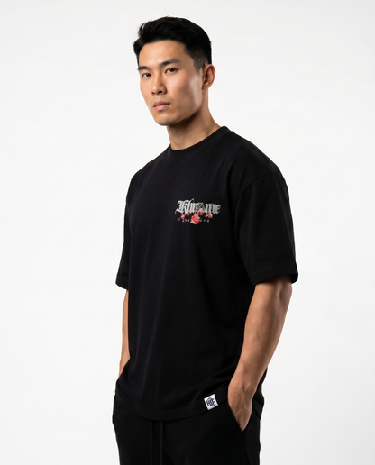 BLACK KUROMU SAKURA T-SHIRT