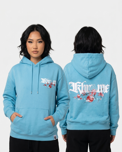TIFF BLUE KUROMU SAKURA HOODIE