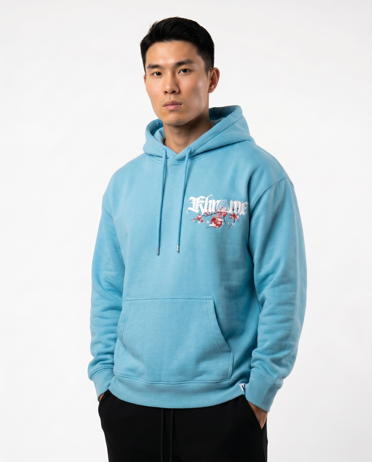 TIFF BLUE KUROMU SAKURA HOODIE