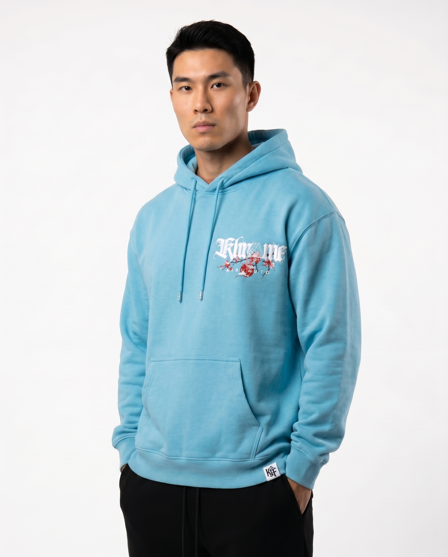 TIFF BLUE KUROMU SAKURA HOODIE