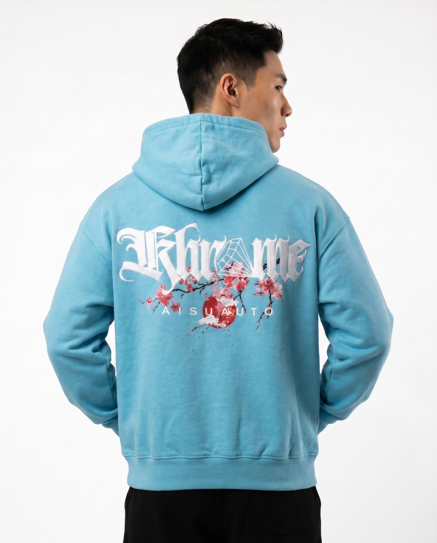TIFF BLUE KUROMU SAKURA HOODIE