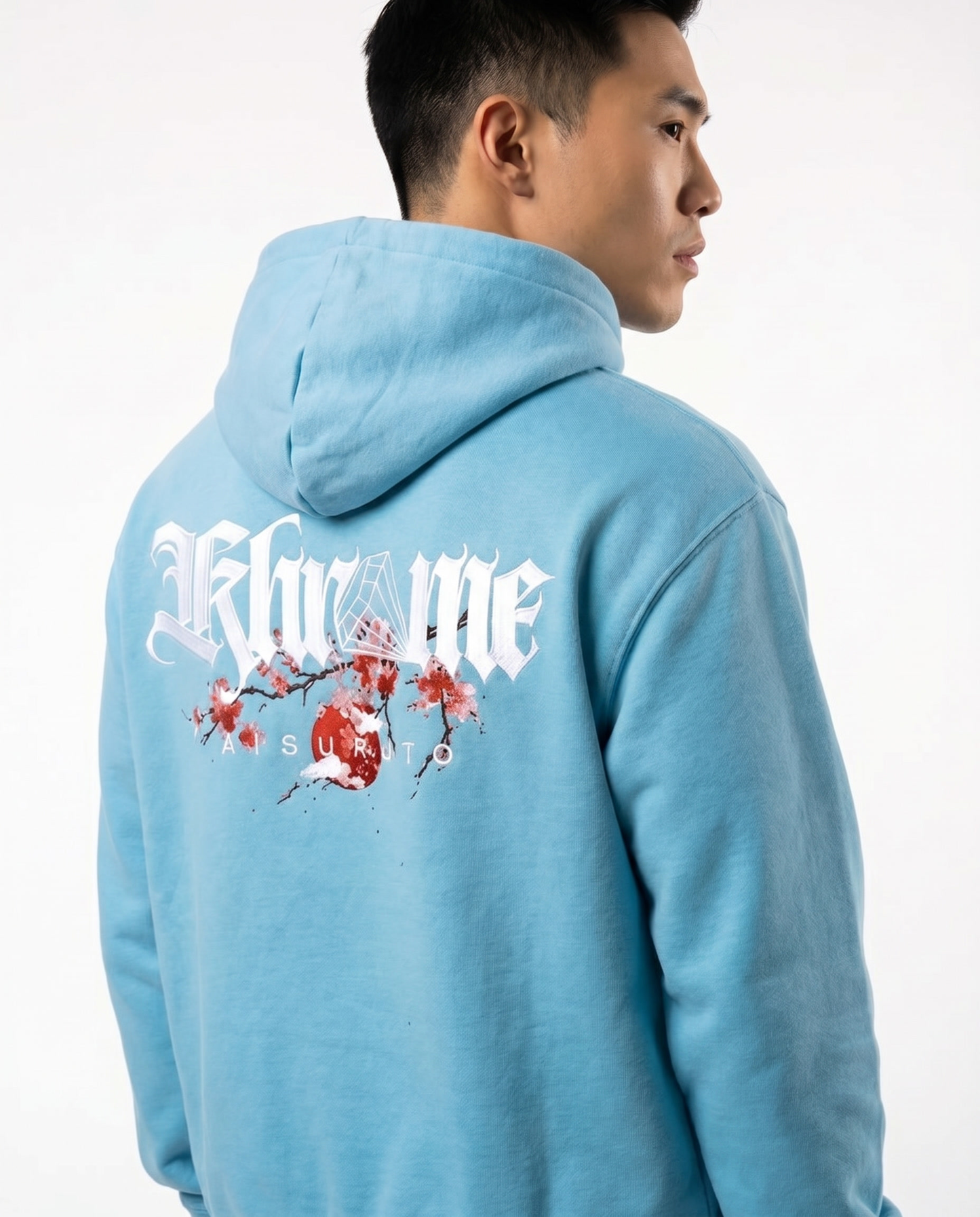 TIFF BLUE KUROMU SAKURA HOODIE