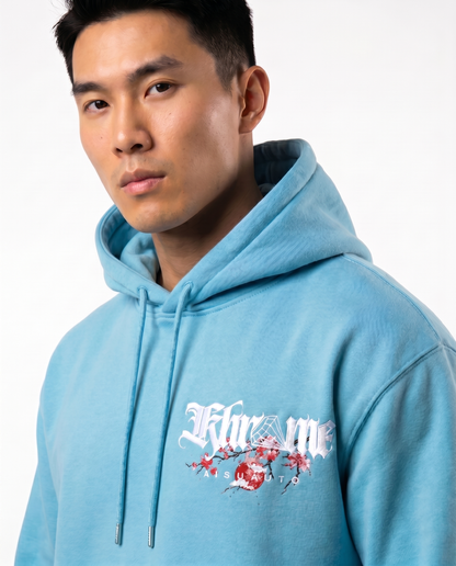 TIFF BLUE KUROMU SAKURA HOODIE