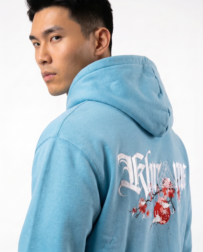 TIFF BLUE KUROMU SAKURA HOODIE