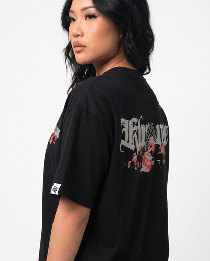 BLACK KUROMU SAKURA T-SHIRT
