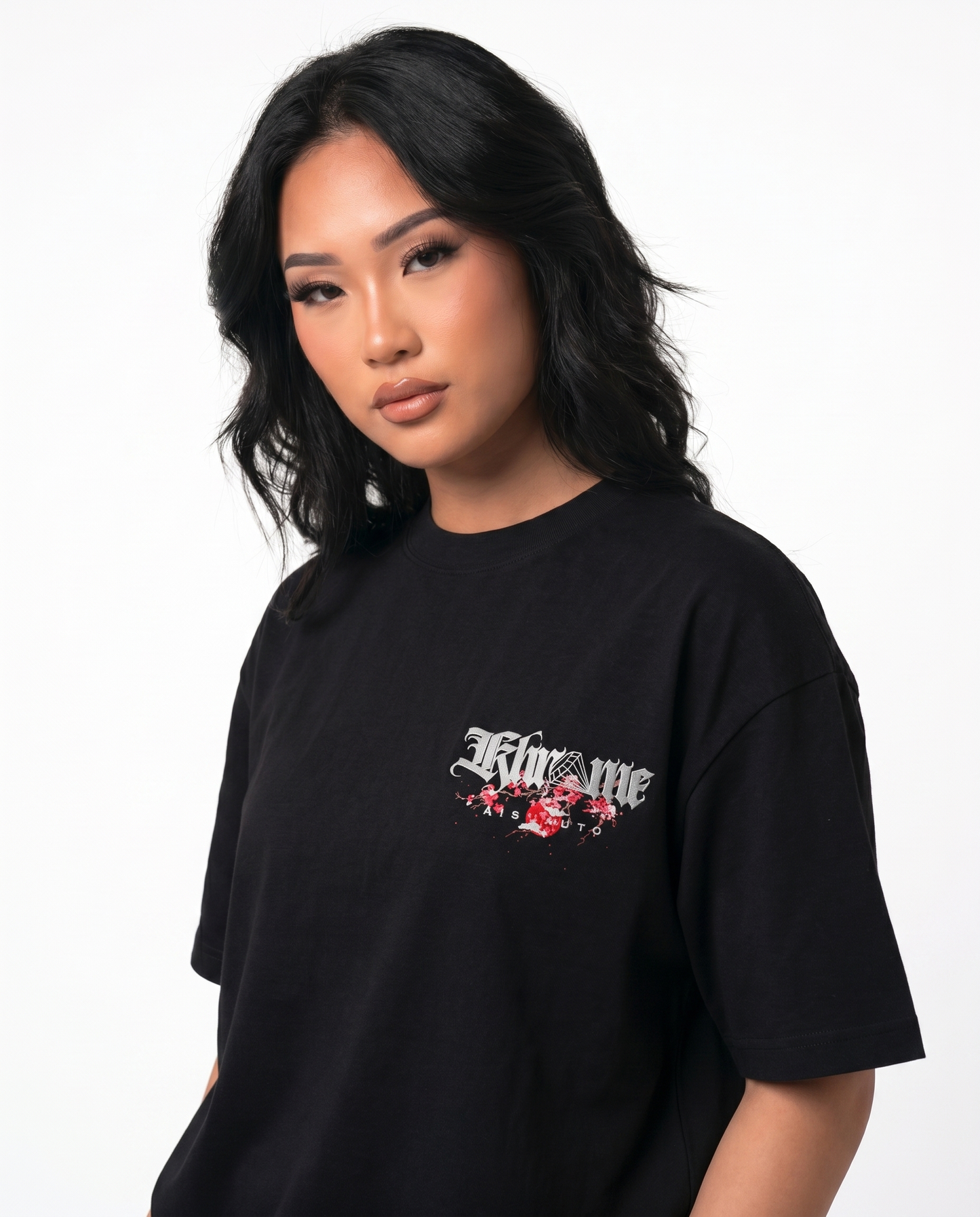 BLACK KUROMU SAKURA T-SHIRT