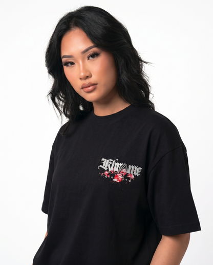 BLACK KUROMU SAKURA T-SHIRT