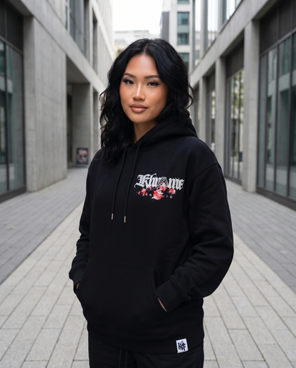 BLACK KUROMU SAKURA HOODIE