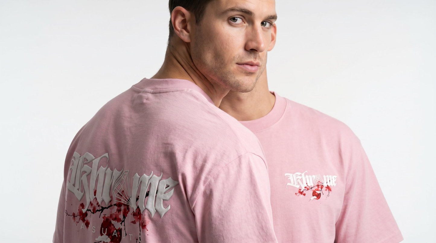 BABY PINK KUROMU SAKURA T-SHIRT