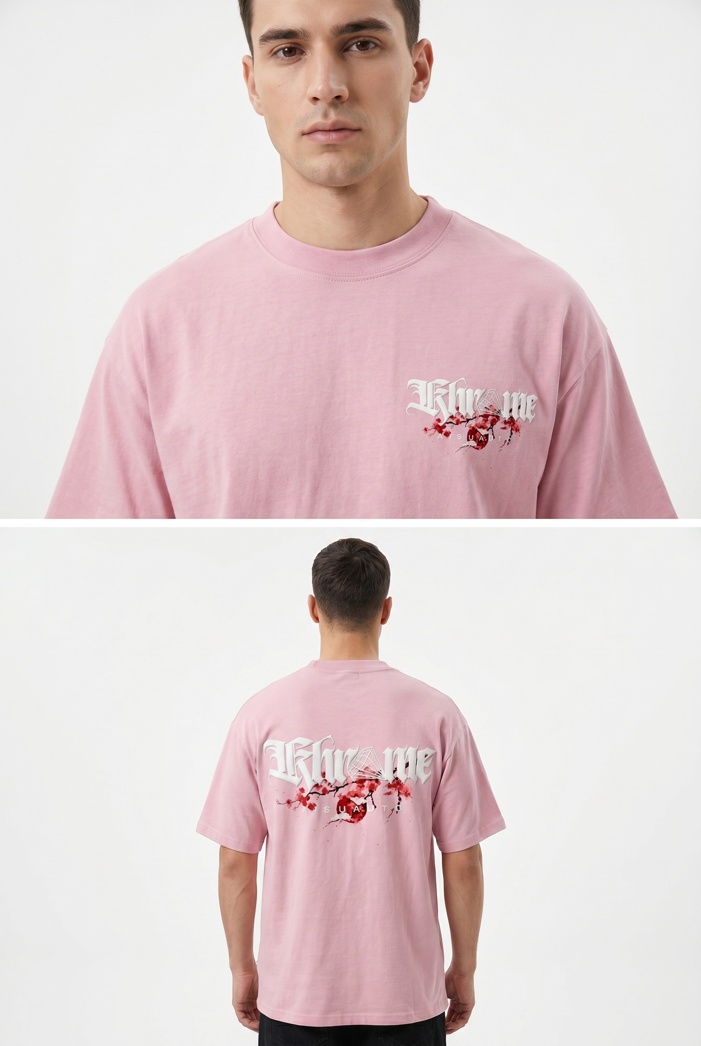 BABY PINK KUROMU SAKURA T-SHIRT