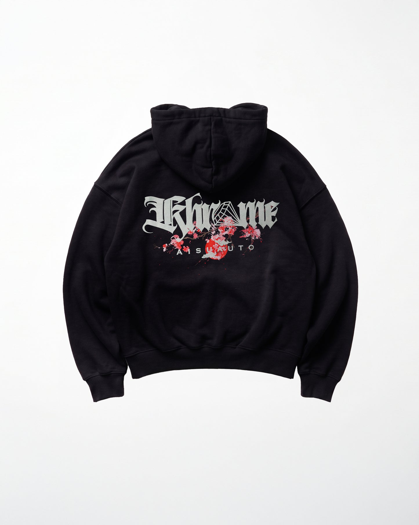 BLACK KUROMU SAKURA HOODIE