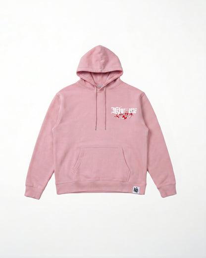 BABY PINK KUROMU SAKURA HOODIE